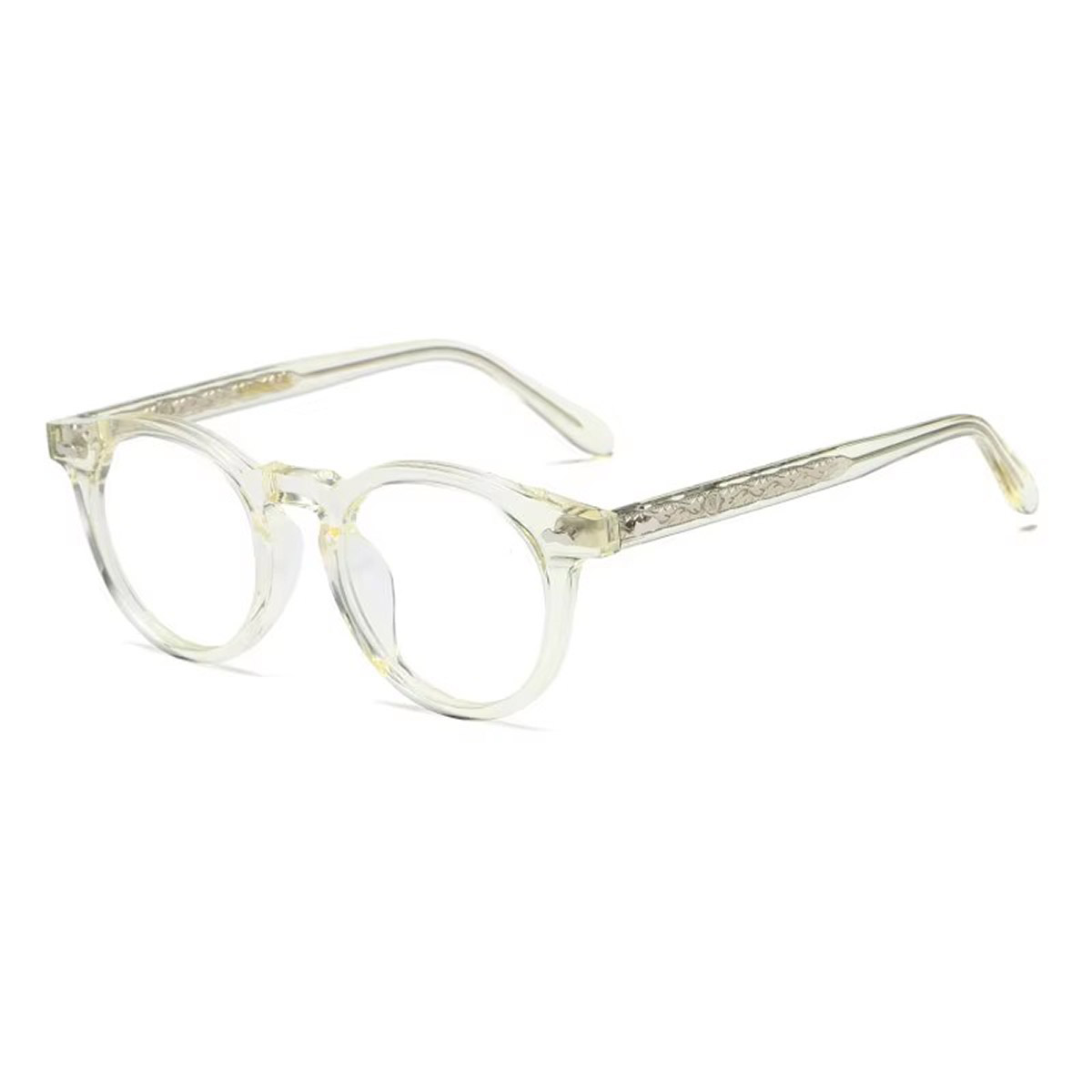 Óculos ópticos de acetato de dupla camada 3D elegantes Óculos ópticos de acetato de dupla camada 3D elegantes