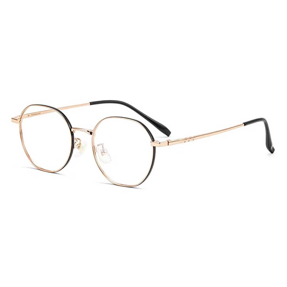 Lentes ópticas de titânio puro multicoloridas, sem moldura, resistentes ao suor Lentes ópticas de titânio puro multicoloridas, sem moldura, resistentes ao suor