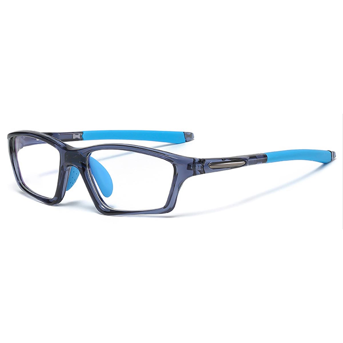 Óculos ópticos infantis esportivos de material misto de silicone TR90 Óculos ópticos infantis esportivos de material misto de silicone TR90