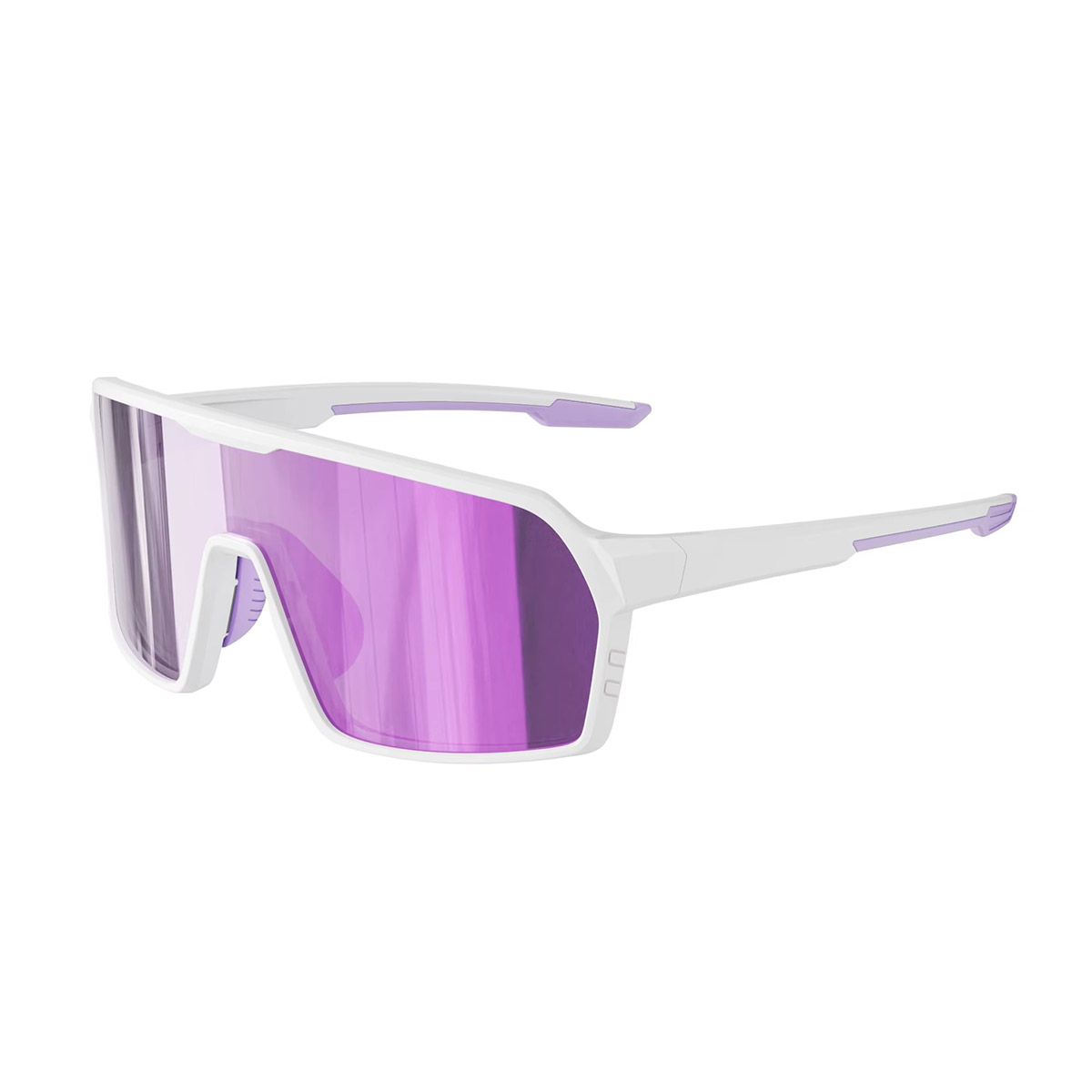 Óculos de sol coloridos para ciclismo esportivo ao ar livre de meia armação TR90 Óculos de sol coloridos para ciclismo esportivo ao ar livre de meia armação TR90