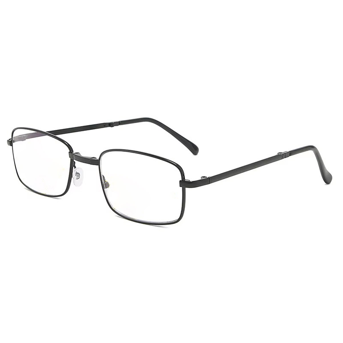 Óculos de leitura UV400 masculinos retrô ultraleves de titânio de armação completa Óculos de leitura UV400 masculinos retrô ultraleves de titânio de armação completa