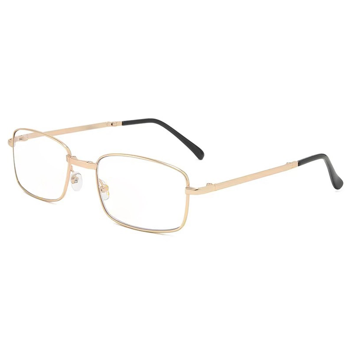 Óculos de leitura UV400 masculinos retrô ultraleves de titânio de armação completa Óculos de leitura UV400 masculinos retrô ultraleves de titânio de armação completa