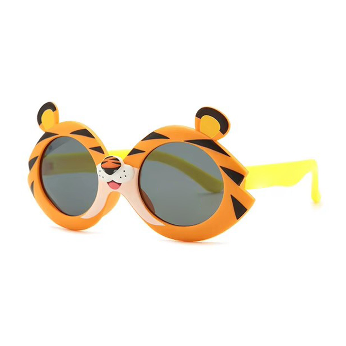 Armação de silicone macio TPEE TAC óculos de sol infantis polarizados antirreflexo Armação de silicone macio TPEE TAC óculos de sol infantis polarizados antirreflexo