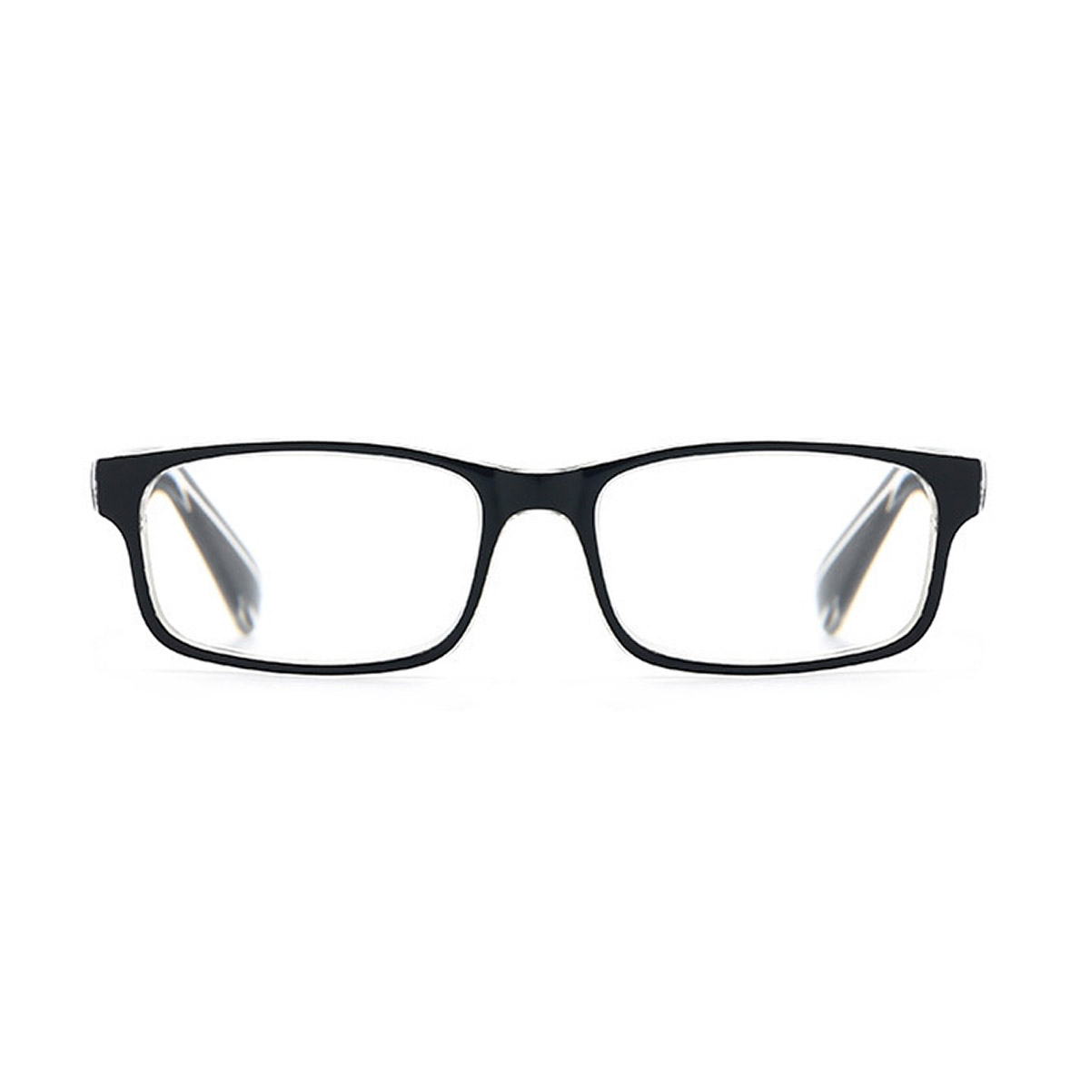 Óculos de leitura com dobradiças elásticas quadradas ultraleves TR90 masculino Óculos de leitura com dobradiças elásticas quadradas ultraleves TR90 masculino